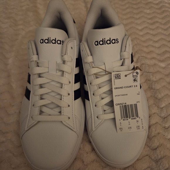 adidas Other - Adidas Men's Grand Court 2.0 White Black Sneakers